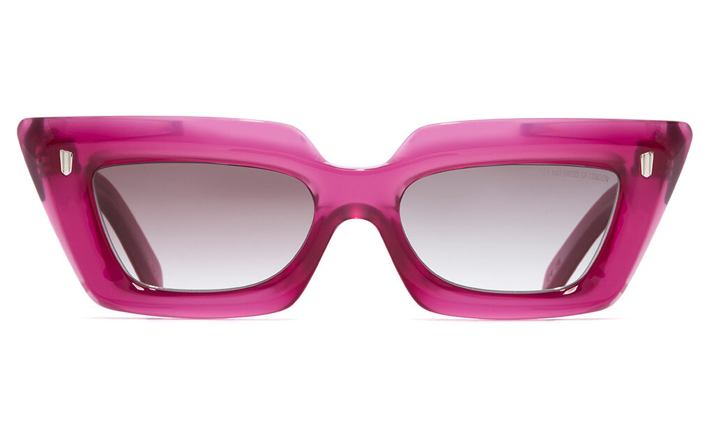 1408 cat-eye sunglasses in fuchsia