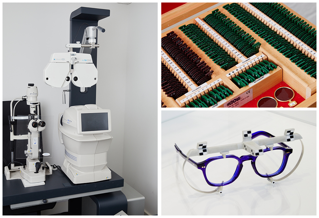 Eye examinations at Cutler and Gross