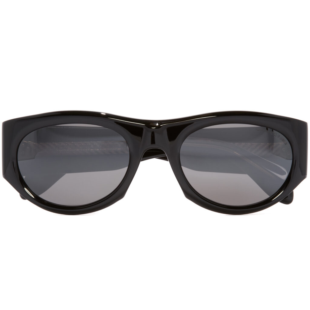 9276 black wrap-around sunglasses