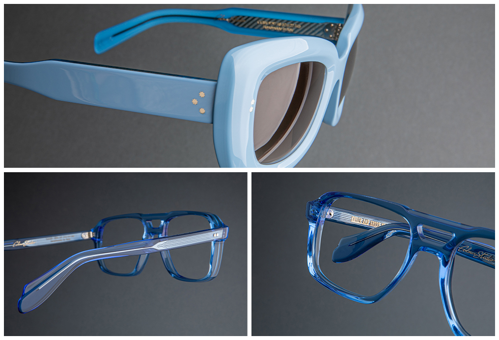 Maximalist sunglasses from the Colour Studio capsule