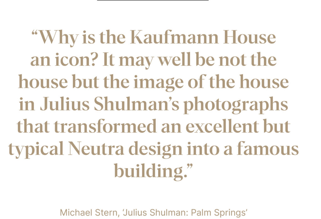 "Why is the Kaufmann House an icon?" - Michael Stern