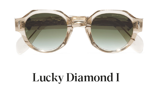 The Lucky Diamond I Cutler and Gross X The Great Frog sunglass.