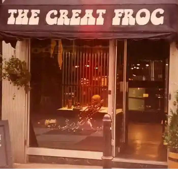 The Great Frog's flagship store in 1972.